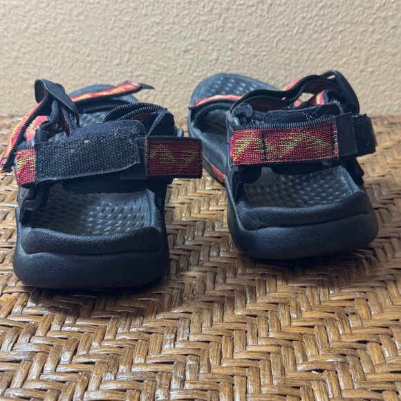 Teva Sport Sandals For Outdoor Adventures Red & Yellow Adjustable Straps - Picture 6 of 9